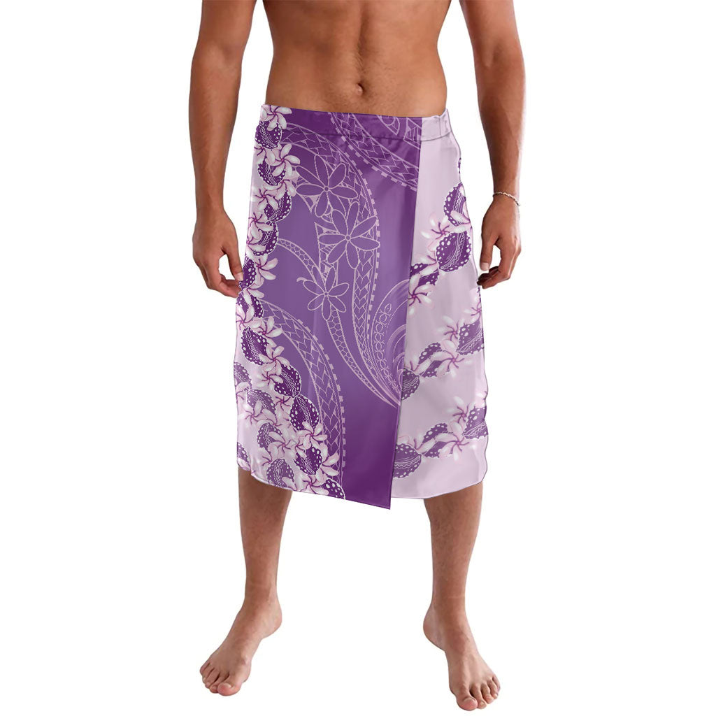 Heiva i Tahiti Lavalava Tahitian Tiare Maori Cowrie Lei Purple