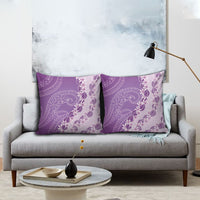 Heiva i Tahiti Pillow Cover Tahitian Tiare Maori Cowrie Lei Purple LT14 - Polynesian Pride