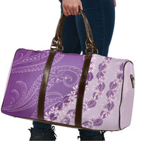 Heiva i Tahiti Travel Bag Tahitian Tiare Maori Cowrie Lei Purple LT14 - Polynesian Pride
