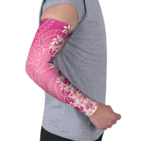 Heiva i Tahiti Arm Sleeves Tahitian Tiare Maori Cowrie Lei Pink LT14 - Polynesian Pride