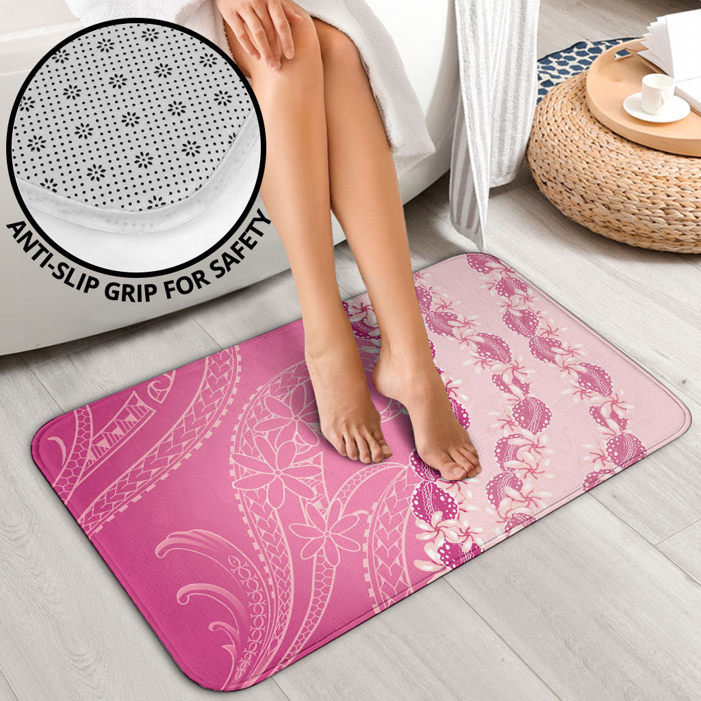 Heiva i Tahiti Bathroom Set Tahitian Tiare Maori Cowrie Lei Pink LT14 - Polynesian Pride