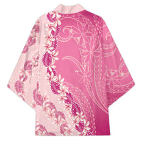 Heiva i Tahiti Kimono Tahitian Tiare Maori Cowrie Lei Pink LT14 - Polynesian Pride