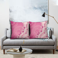Heiva i Tahiti Pillow Cover Tahitian Tiare Maori Cowrie Lei Pink LT14 - Polynesian Pride
