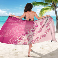 Heiva i Tahiti Sarong Tahitian Tiare Maori Cowrie Lei Pink LT14 - Polynesian Pride
