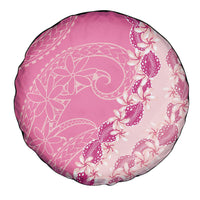 Heiva i Tahiti Spare Tire Cover Tahitian Tiare Maori Cowrie Lei Pink LT14 - Polynesian Pride