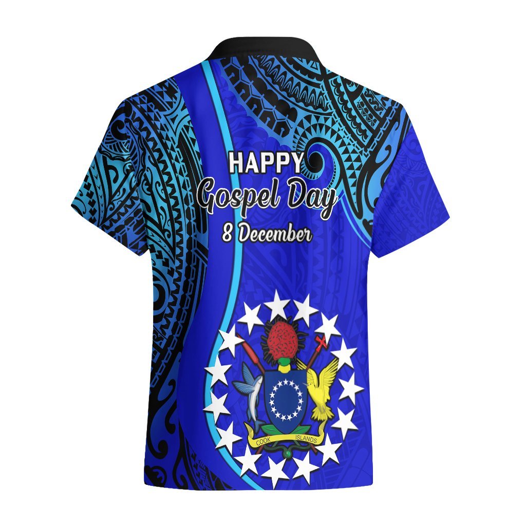 8 December Pukapuka Island Gospel Day Hawaiian Shirt Cook Islands Tribal Pattern LT14 - Polynesian Pride