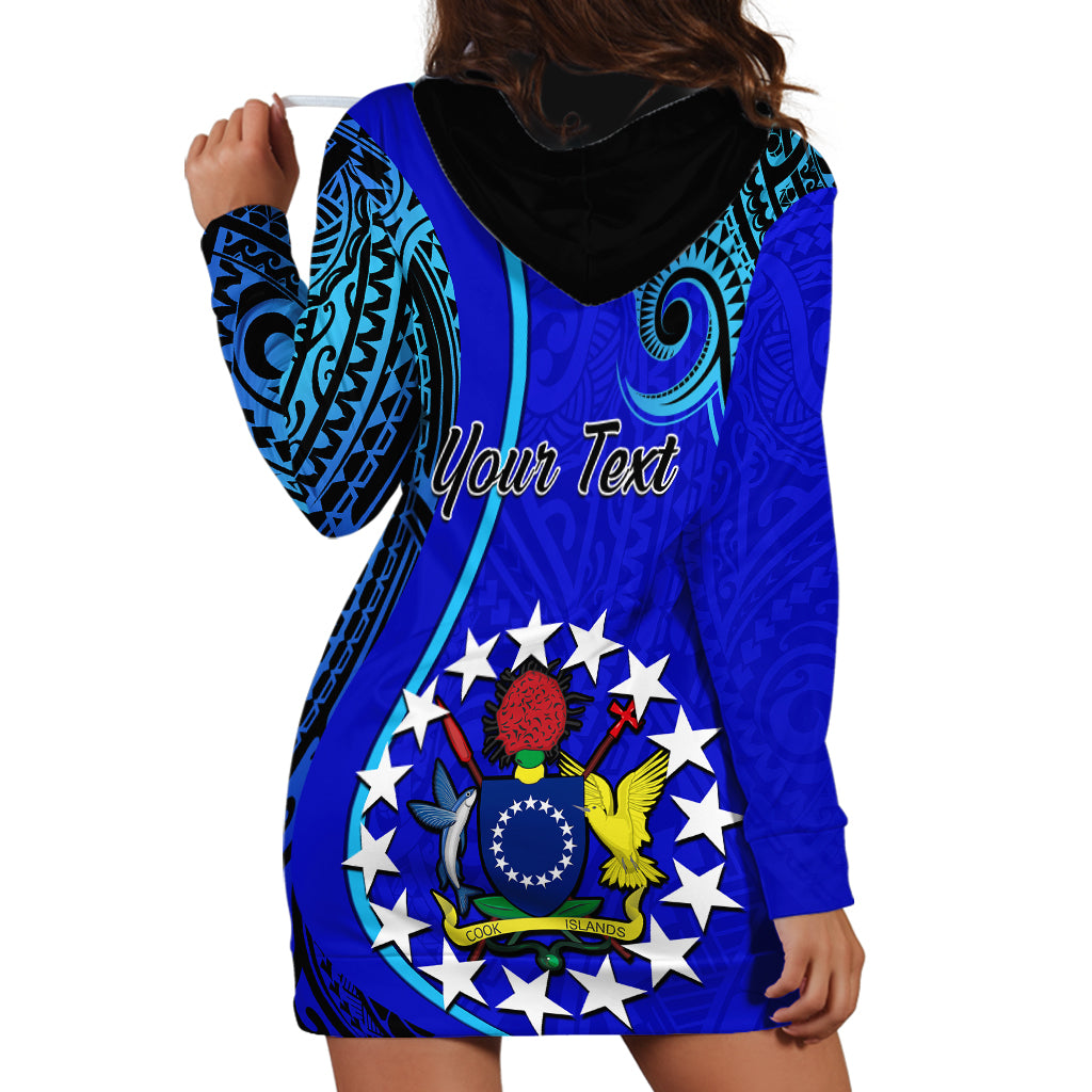 Personalised 8 December Pukapuka Island Gospel Day Hoodie Dress Cook Islands Tribal Pattern LT14 - Polynesian Pride