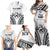 Fiji Tapa Rugby Family Matching Off Shoulder Maxi Dress and Hawaiian Shirt Cibi Dance With Fijian Pattern