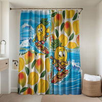 Aloha Hawaii Summer Bathroom Set Hawaiian Lei Surfing Mango Palaka Motifs