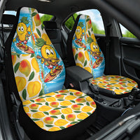 Aloha Hawaii Summer Car Seat Cover Hawaiian Lei Surfing Mango Palaka Motifs