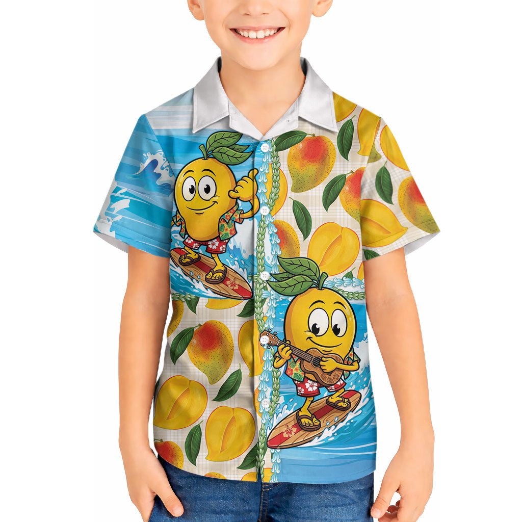 Aloha Hawaii Summer Hawaiian Shirt Hawaiian Lei Surfing Mango Palaka Motifs