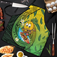 Hawaii Surfing Mango Apron Manako Polynesian Fish Hook