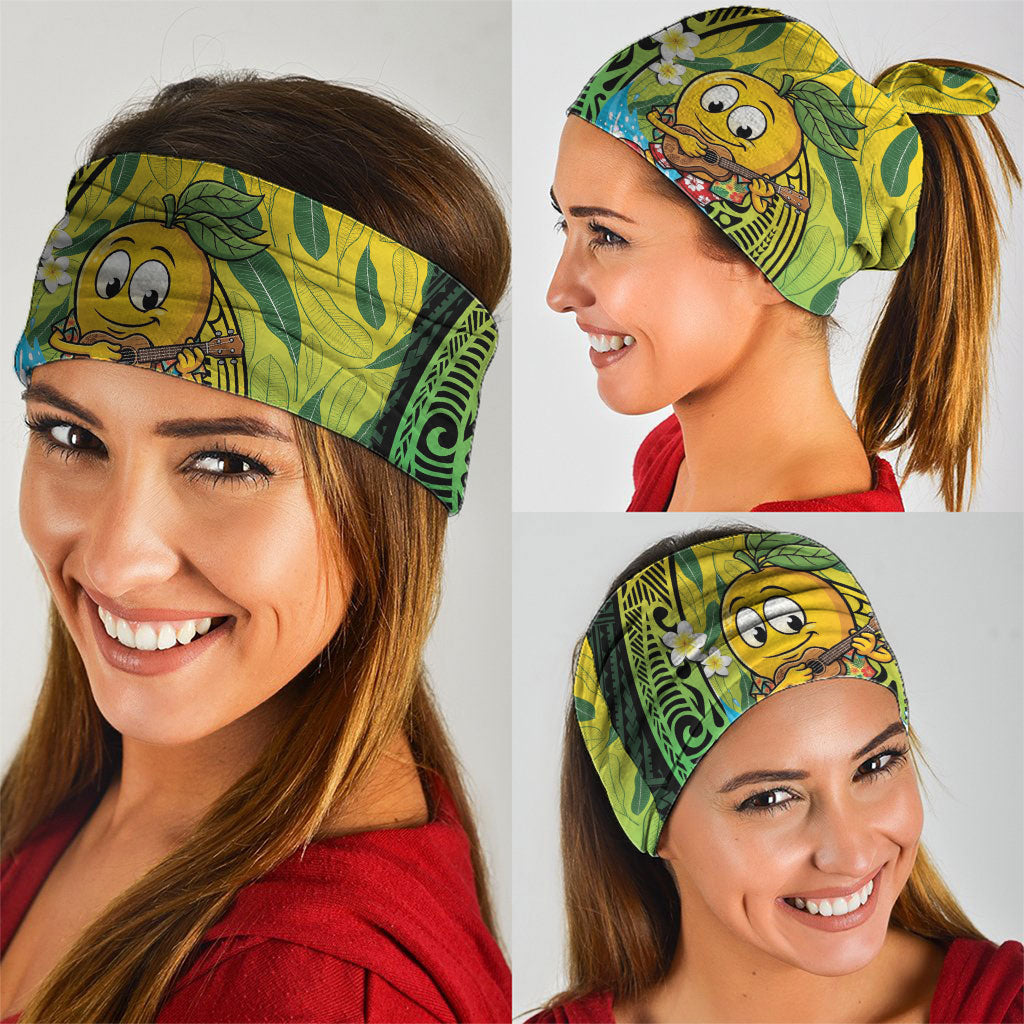 Hawaii Surfing Mango Neck Gaiter Manako Polynesian Fish Hook