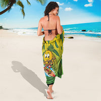 Hawaii Surfing Mango Sarong Manako Polynesian Fish Hook
