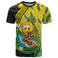 Hawaii Surfing Mango T Shirt Manako Polynesian Fish Hook