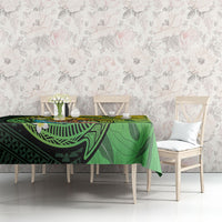 Hawaii Surfing Mango Tablecloth Manako Polynesian Fish Hook