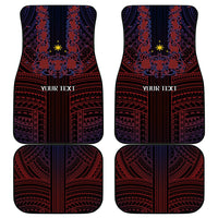 Filipino Barong Tagalog Inspired Personalised Car Mats Mabuhay Philippines Festival Polynesian Pattern LT14 - Polynesian Pride