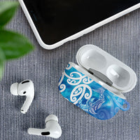 Hammerhead Shark Tattoo New Zealand AirPods Case Maori Galaxy Mangopare Pattern LT14 - Polynesian Pride