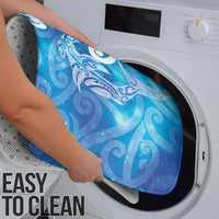 Hammerhead Shark Tattoo New Zealand Bathroom Set Maori Galaxy Mangopare Pattern LT14 - Polynesian Pride