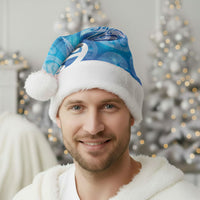 Hammerhead Shark Tattoo New Zealand Christmas Santa Hat Maori Galaxy Mangopare Pattern LT14 - Polynesian Pride
