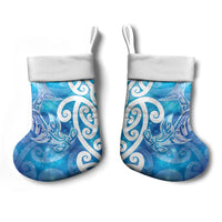 Hammerhead Shark Tattoo New Zealand Christmas Stocking Maori Galaxy Mangopare Pattern LT14 - Polynesian Pride