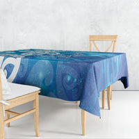 Hammerhead Shark Tattoo New Zealand Tablecloth Maori Galaxy Mangopare Pattern LT14 - Polynesian Pride