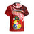 Tonga Rugby Hawaiian Shirt Ikale Tahi Tongan Ngatu Pattern With Dabbing Ball LT14 - Polynesian Pride