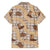 Khaki Palaka Hawaii Cowboy Hawaiian Shirt Puakenikeni Lei Paniolo Papale Seamless Vibes - Polynesian Pride