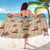 Khaki Palaka Hawaii Cowboy Sarong Puakenikeni Lei Paniolo Papale Seamless Vibes - Polynesian Pride