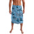 Cyan Palaka Hawaii Cowboy Lavalava Puakenikeni Lei Paniolo Papale Seamless Vibes - Polynesian Pride