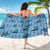 Cyan Palaka Hawaii Cowboy Sarong Puakenikeni Lei Paniolo Papale Seamless Vibes - Polynesian Pride