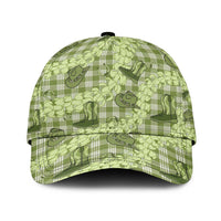 Lime Palaka Hawaii Cowboy Classic Cap Puakenikeni Lei Paniolo Papale Seamless Vibes - Polynesian Pride
