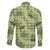 Lime Palaka Hawaii Cowboy Family Matching Off The Shoulder Long Sleeve Dress and Hawaiian Shirt Puakenikeni Lei Paniolo Papale Seamless Vibes - Polynesian Pride
