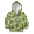 Lime Palaka Hawaii Cowboy Kid Hoodie Puakenikeni Lei Paniolo Papale Seamless Vibes - Polynesian Pride