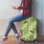 Lime Palaka Hawaii Cowboy Luggage Cover Puakenikeni Lei Paniolo Papale Seamless Vibes - Polynesian Pride