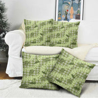 Lime Palaka Hawaii Cowboy Pillow Cover Puakenikeni Lei Paniolo Papale Seamless Vibes LT14 - Polynesian Pride