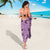 Purple Palaka Hawaii Cowboy Sarong Puakenikeni Lei Paniolo Papale Seamless Vibes - Polynesian Pride