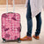 Pink Palaka Hawaii Cowboy Luggage Cover Puakenikeni Lei Paniolo Papale Seamless Vibes - Polynesian Pride