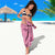 Pink Palaka Hawaii Cowboy Sarong Puakenikeni Lei Paniolo Papale Seamless Vibes - Polynesian Pride