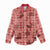 Red Palaka Hawaii Cowboy Women Casual Shirt Puakenikeni Lei Paniolo Papale Seamless Vibes - Polynesian Pride