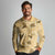 Yellow Palaka Hawaii Cowboy Long Sleeve Polo Shirt Puakenikeni Lei Paniolo Papale Seamless Vibes - Polynesian Pride