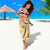 Yellow Palaka Hawaii Cowboy Sarong Puakenikeni Lei Paniolo Papale Seamless Vibes - Polynesian Pride