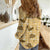 Yellow Palaka Hawaii Cowboy Women Casual Shirt Puakenikeni Lei Paniolo Papale Seamless Vibes - Polynesian Pride