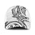 New Zealand Hammerhead Shark Baseball Net Cap Maori Haehae Mangopare White - Polynesian Pride