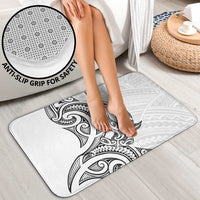 New Zealand Hammerhead Shark Bathroom Set Maori Haehae Mangopare White - Polynesian Pride