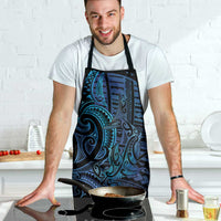 New Zealand Hammerhead Shark Apron Maori Haehae Mangopare Galaxy - Polynesian Pride