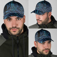 New Zealand Hammerhead Shark Classic Cap Maori Haehae Mangopare Galaxy - Polynesian Pride