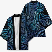 New Zealand Hammerhead Shark Kimono Maori Haehae Mangopare Galaxy - Polynesian Pride