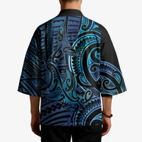New Zealand Hammerhead Shark Kimono Maori Haehae Mangopare Galaxy - Polynesian Pride