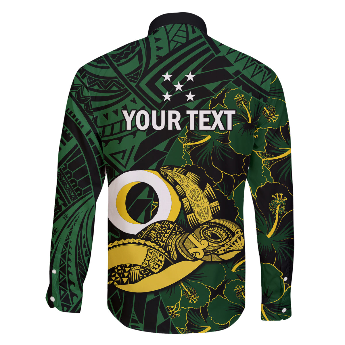 Personalised Solomon Islands Western Province Day Family Matching Long Sleeve Bodycon Dress and Hawaiian Shirt Sea Turtle Mix Polynesian Hibiscus Pattern LT14 - Polynesian Pride